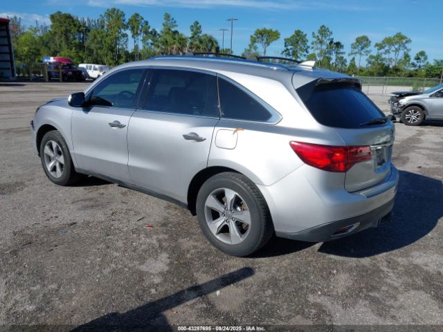 2014 ACURA MDX 5FRYD3H22EB003729 Photo 2