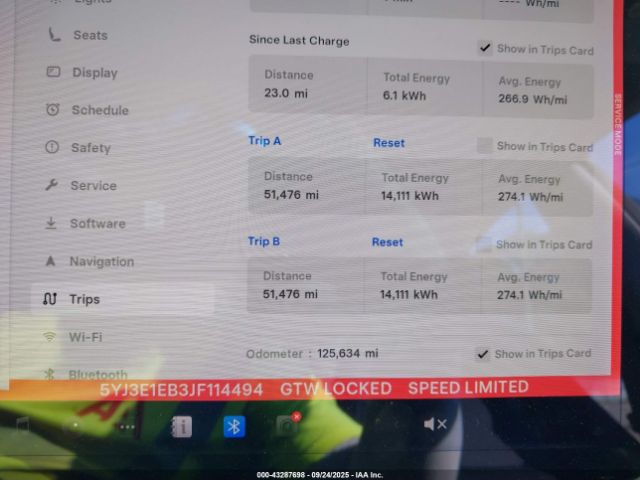 2018 TESLA MODEL 3 5YJ3E1EB3JF114494 Photo 6