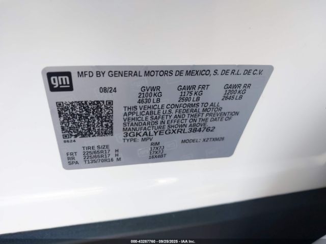 2024 GMC TERRAIN 3GKALYEGXRL384762 Photo 8