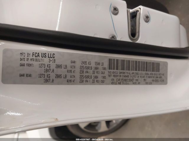 2019 JEEP CHEROKEE 1C4PJMDX8KD135457 Photo 8