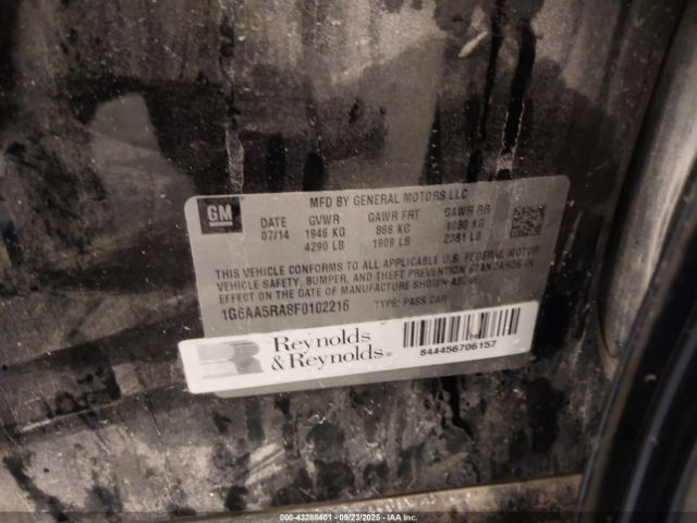 2015 CADILLAC ATS 1G6AA5RA8F0102216 Photo 8