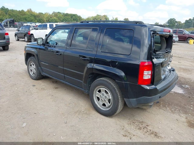 2015 Jeep Patriot Sport მანქანა იყიდება აუქციონზე, vin: 1C4NJPBA4FD317895, აუქციონის ნომერი: 43288721