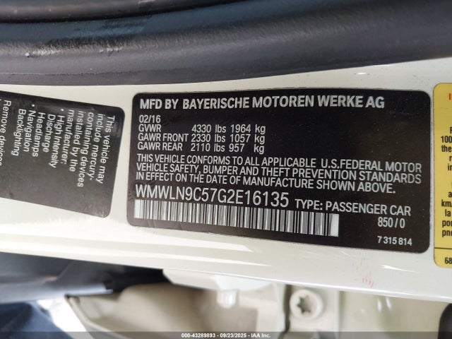 2016 MINI CLUBMAN WMWLN9C57G2E16135 Photo 8