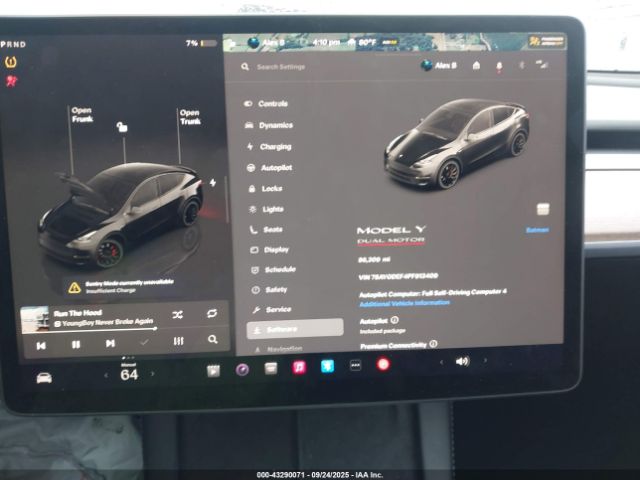2023 TESLA MODEL Y 7SAYGDEF4PF913409 Photo 6