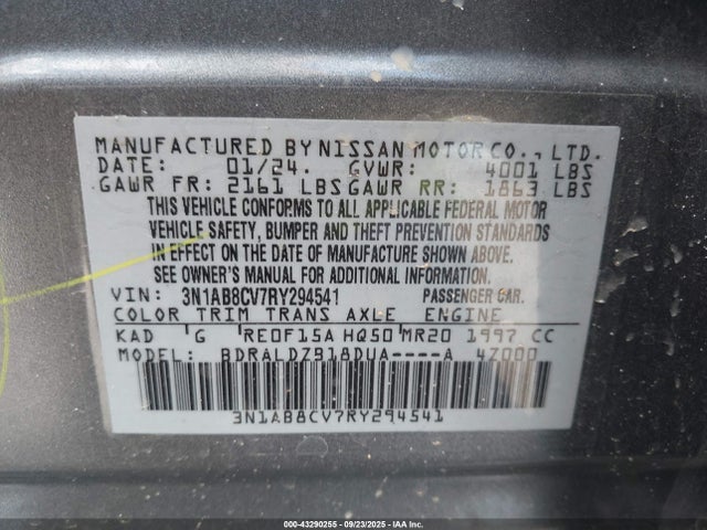 Nissan 2024 2024 3N1AB8CV7RY294541 Image 9