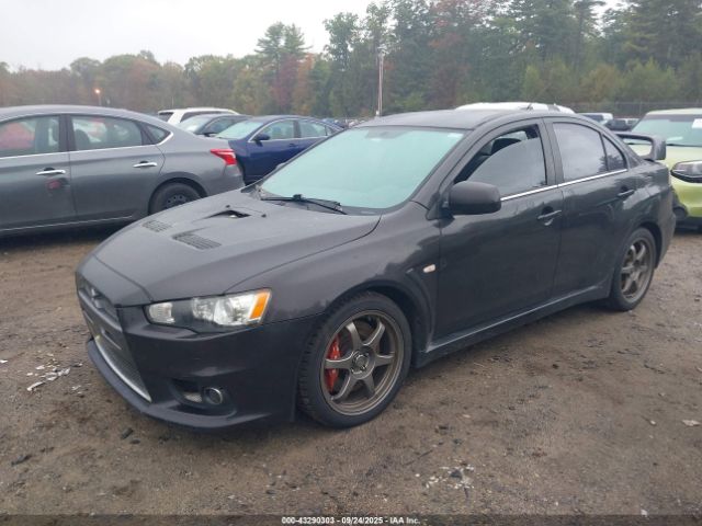 2008 MITSUBISHI LANCER EVOLUTION JA3AW56V48U608464 Photo 1