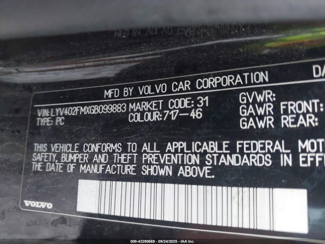 2016 VOLVO S60 INSCRIPTION LYV402FMXGB099883 Photo 8