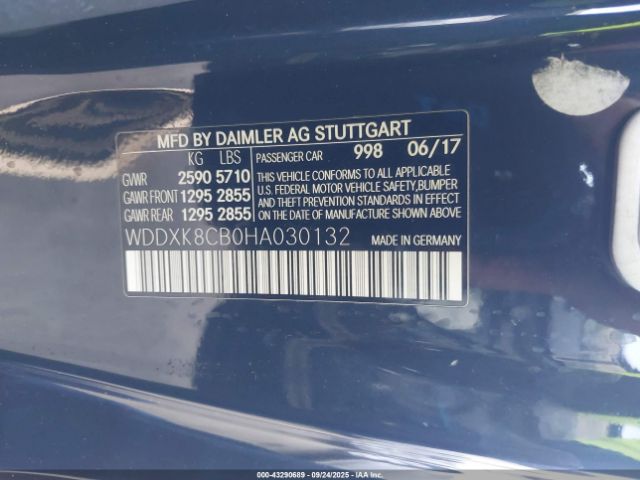 2017 MERCEDES-BENZ S 550 WDDXK8CB0HA030132 Photo 8