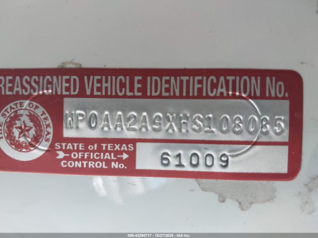 2017 PORSCHE 911 WP0AA2A9XHS108085 Photo 8