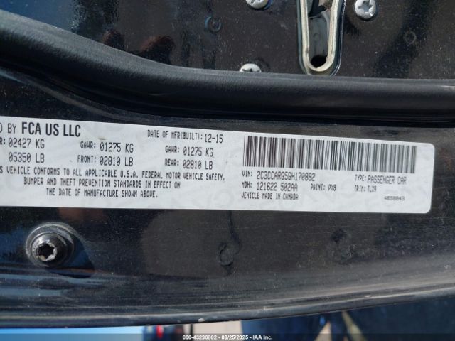 2016 CHRYSLER 300 2C3CCARG5GH170892 Photo 8