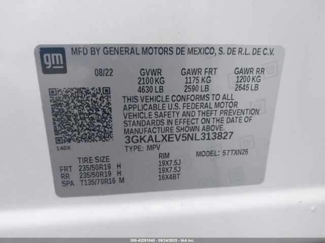 2022 GMC TERRAIN 3GKALXEV5NL313827 Photo 8