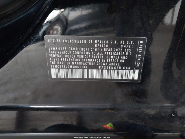 2021 VOLKSWAGEN JETTA 3VWC57BU3MM061186 Photo 8