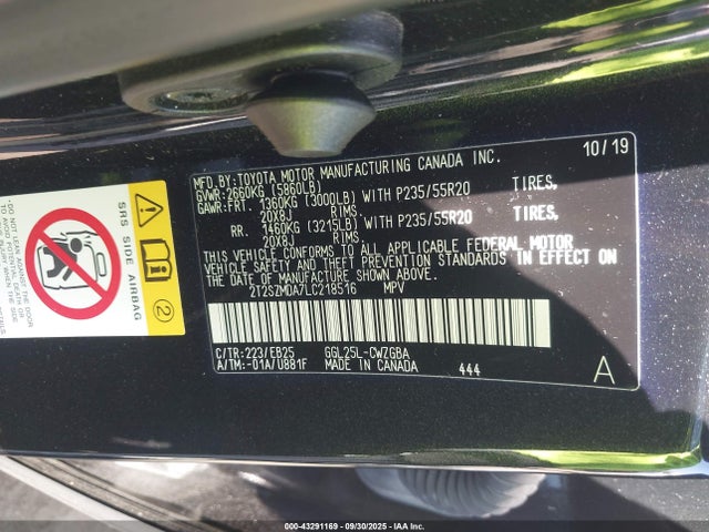2T2SZMDA7LC218516 Lexus Rx 350 F Sport