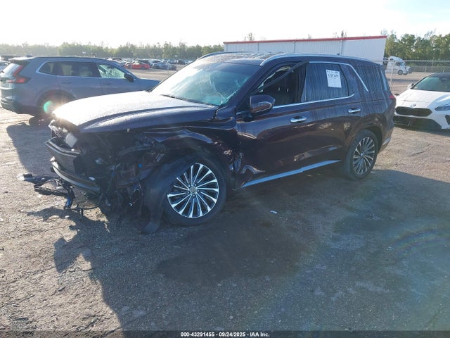 2024 Hyundai Palisade Calligraphy მანქანა იყიდება აუქციონზე, vin: KM8R74GE8RU707389, აუქციონის ნომერი: 43291455
