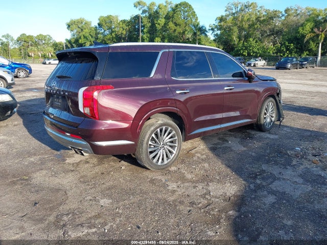 2024 Hyundai Palisade Calligraphy მანქანა იყიდება აუქციონზე, vin: KM8R74GE8RU707389, აუქციონის ნომერი: 43291455