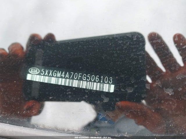 5XXGM4A70FG506103 KIA dohc gdi theta ii