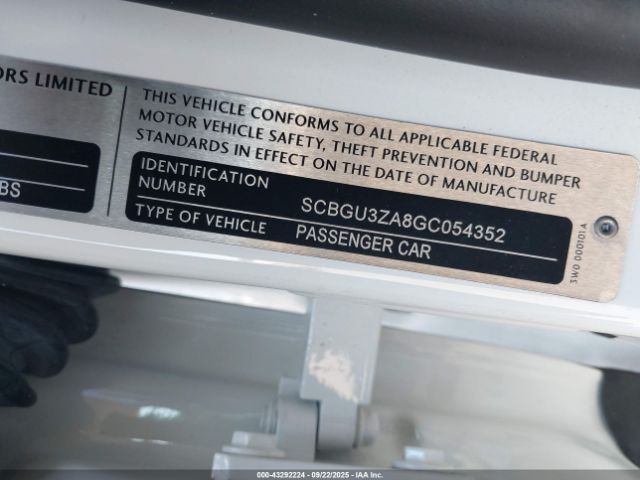 2016 BENTLEY CONTINENTAL GT SCBGU3ZA8GC054352 Photo 8