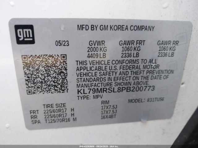 2023 CHEVROLET TRAILBLAZER KL79MRSL8PB200773 Photo 8