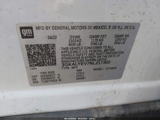 2022 GMC TERRAIN 3GKALYEV7NL217302 Photo 8