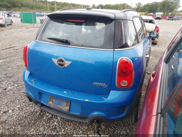 2011 MINI COOPER S COUNTRYMAN WMWZC3C56BWM25968 Photo 3