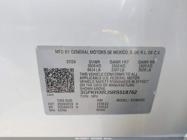 2024 HONDA PROLOGUE 3GPKHXRJ5RS518762 Photo 8