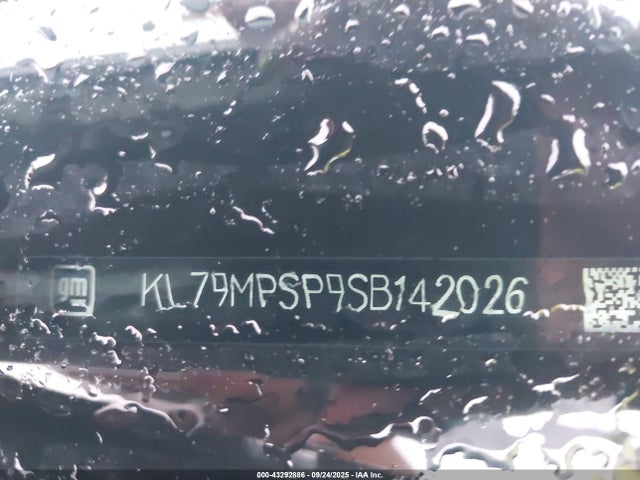KL79MPSP9SB142026 Chevrolet lbp