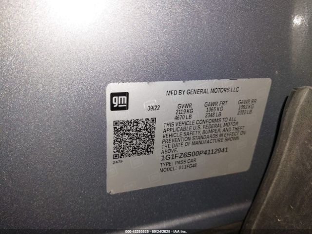 2023 CHEVROLET BOLT EUV 1G1FZ6S00P4112941 Photo 8