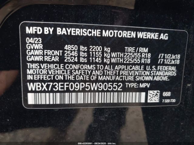 2023 BMW X1 WBX73EF09P5W90552 Photo 8