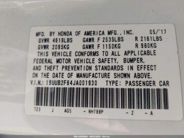 2018 ACURA TLX 19UUB2F64JA001930 Photo 8