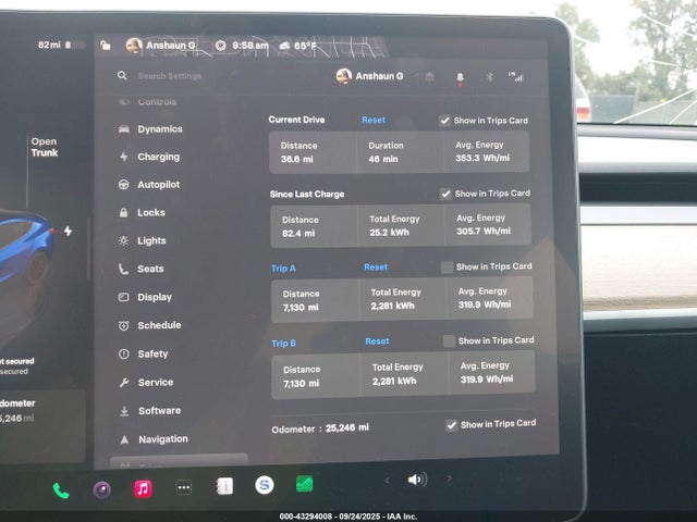 2022 TESLA MODEL 3 5YJ3E1EC7NF307648 Photo 6
