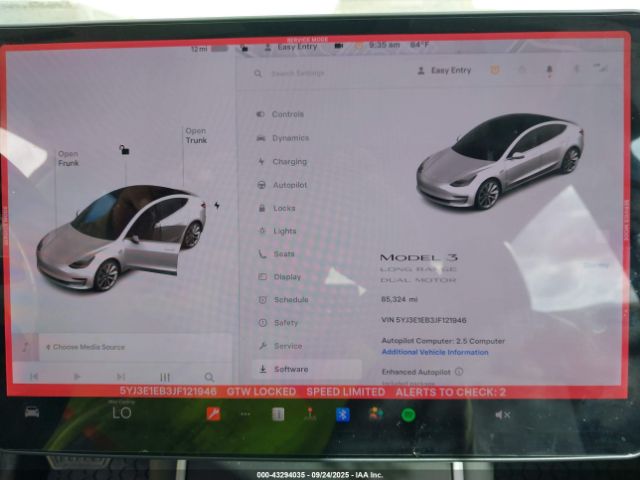 2018 TESLA MODEL 3 5YJ3E1EB3JF121946 Photo 6