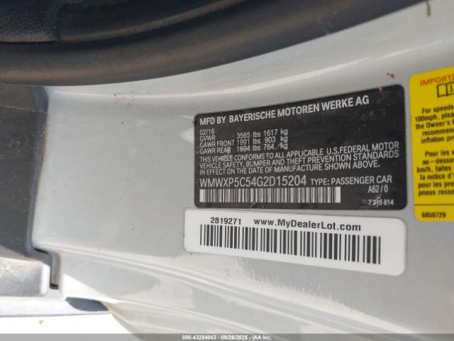 2016 MINI HARDTOP WMWXP5C54G2D15204 Photo 8