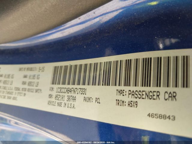 2015 CHRYSLER 200 1C3CCCAB4FN717331 Photo 8