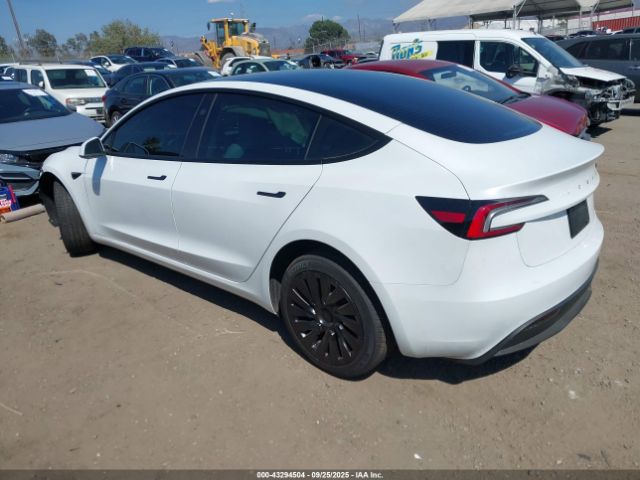 2025 TESLA MODEL 3 5YJ3E1EAXSF063519 Photo 2
