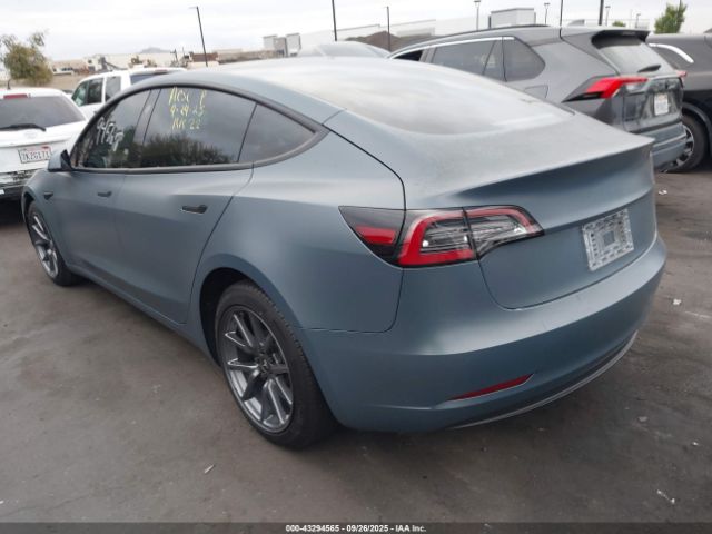 2022 TESLA MODEL 3 5YJ3E1EB6NF357593 Photo 2