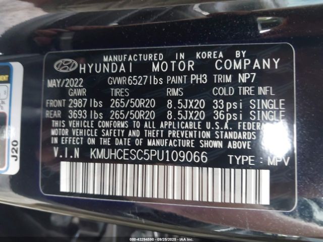 2023 GENESIS GV80 KMUHCESC5PU109066 Photo 8