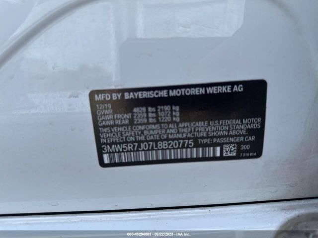 2020 BMW 330XI 3MW5R7J07L8B20775 Photo 8