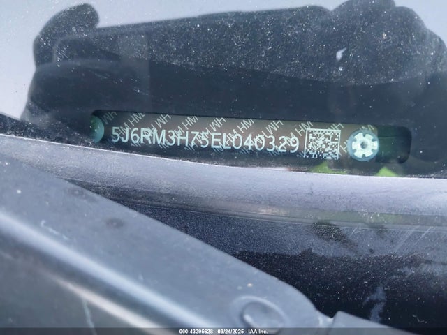 Honda k24z7 2014 5J6RM3H75EL040329 Image 9