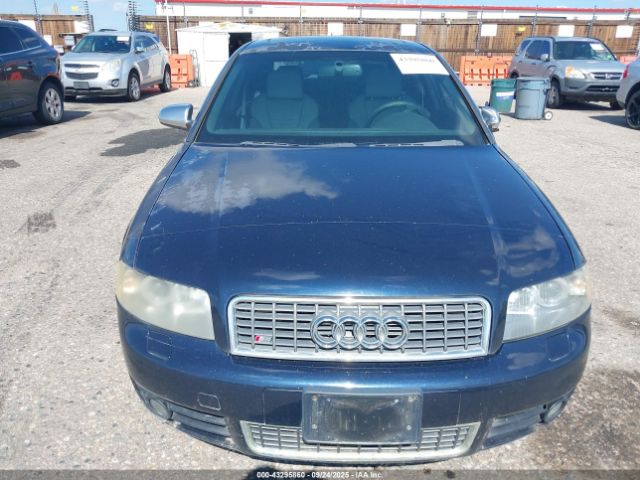 2005 AUDI S4 WAUPL68E35A041777 Photo 5