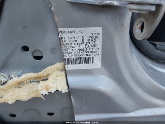 2019 ACURA ILX 19UDE2F78KA013435 Photo 8