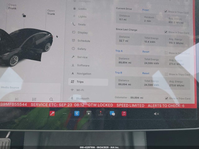 2021 TESLA MODEL 3 5YJ3E1EB9MF855544 Photo 6