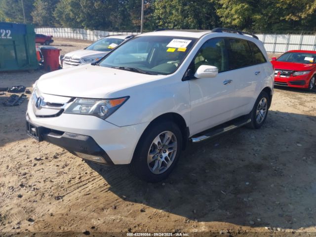 2008 ACURA MDX 2HNYD28288H545356 Photo 1