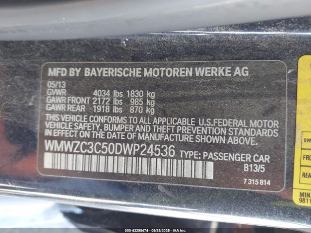 2013 MINI COUNTRYMAN WMWZC3C50DWP24536 Photo 8