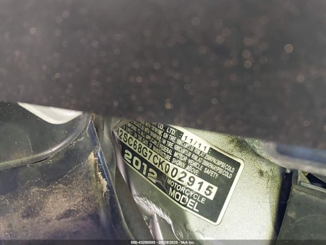2012 HONDA GL1800 JH2SC68G7CK002915 Photo 9