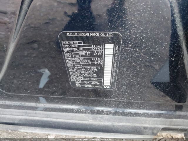 2021 INFINITI QX50 3PCAJ5CA5MF120905 Photo 8