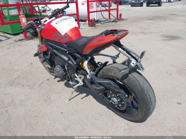 2023 TRIUMPH MOTORCYCLE SPEED TRIPLE SMTP01ST6PTBC9431 Photo 2