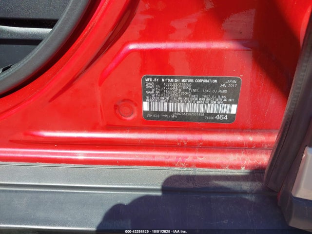 2017 MITSUBISHI OUTLANDER JA4AZ3A35HZ031458 Photo 8