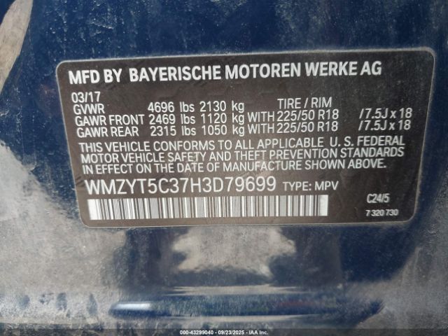 2017 MINI COUNTRYMAN WMZYT5C37H3D79699 Photo 8