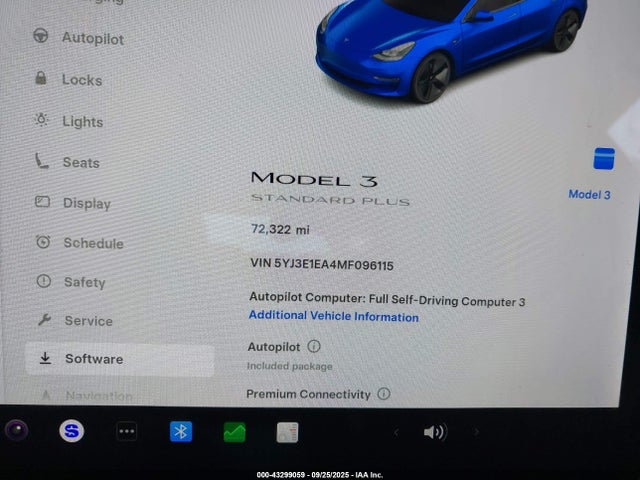 2021 TESLA MODEL 3 5YJ3E1EA4MF096115 Photo 6