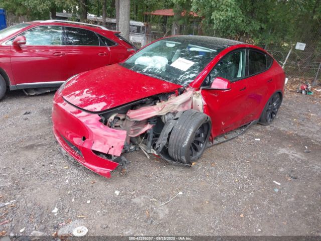 2021 TESLA MODEL Y 5YJYGDEF0MF141015 Photo 1
